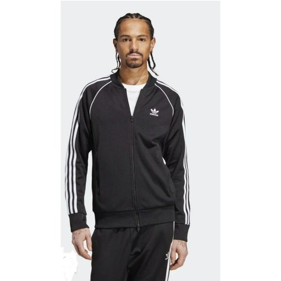 New Adidas Adicolor Classics SST Track Jacket - Color Black - Picture 1 of 6